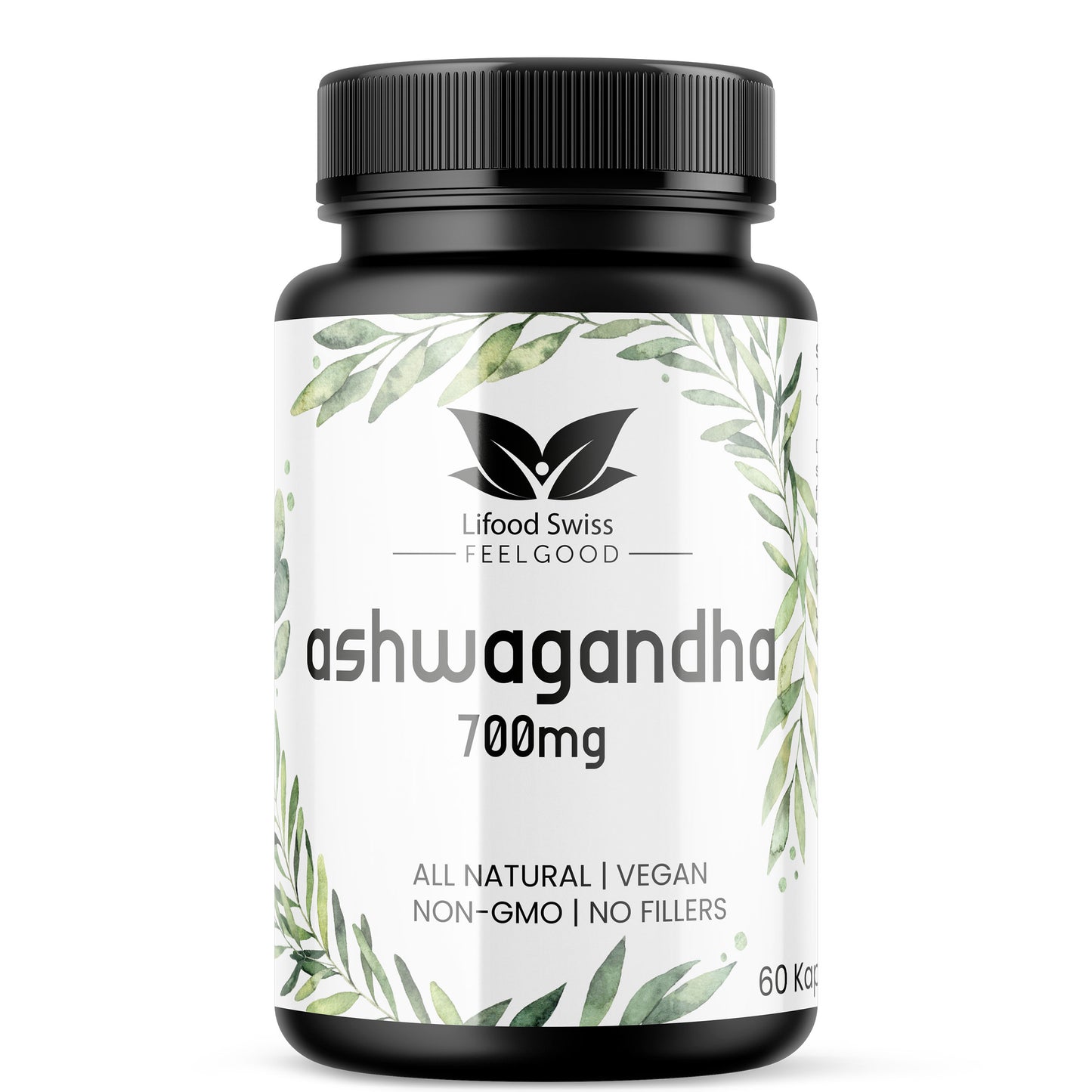 Ashwagandha Vegan - 60 Vegan Kapseln